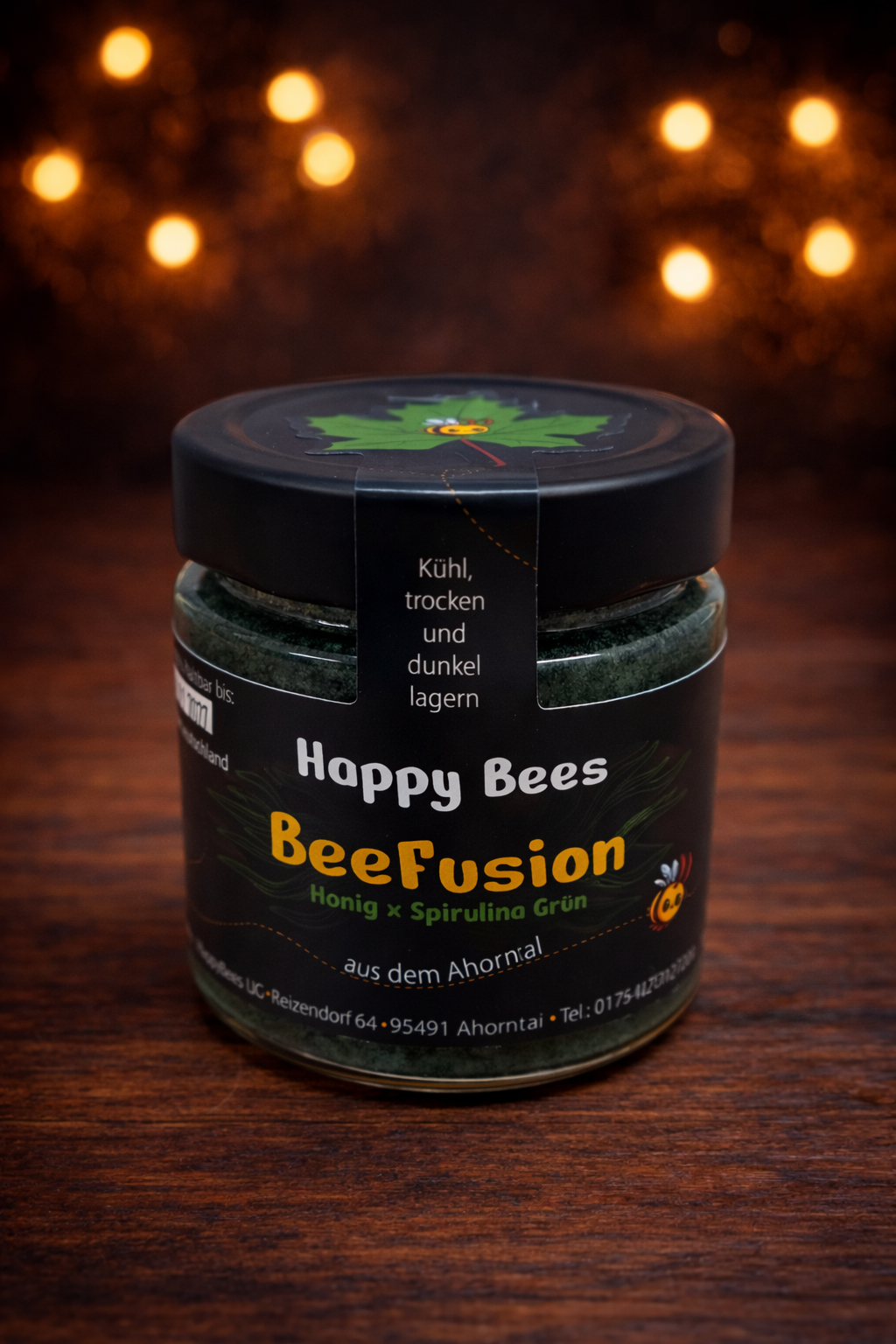 BeeFusion - Honig x Spirulina Grün