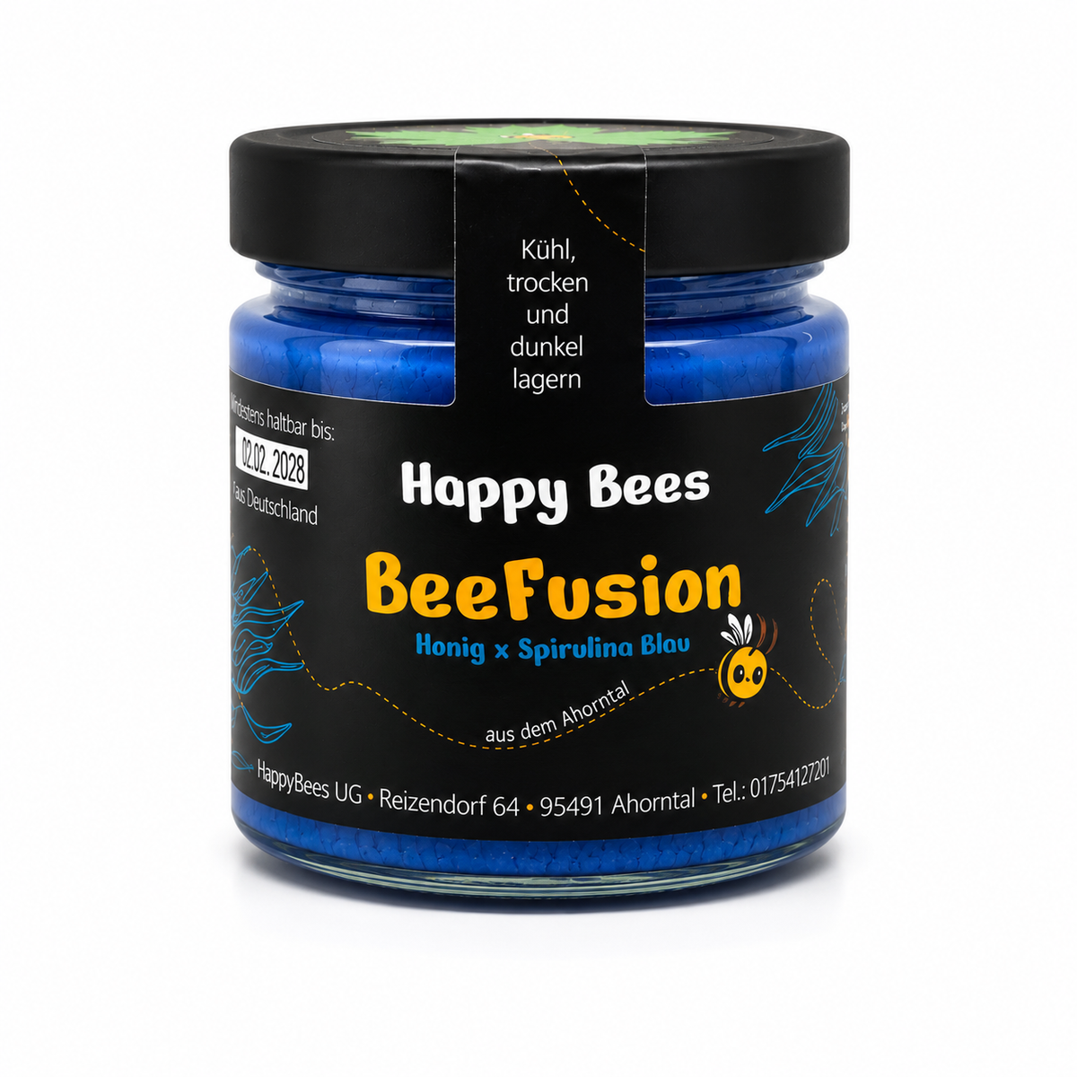BeeFusion Spirulina Blau