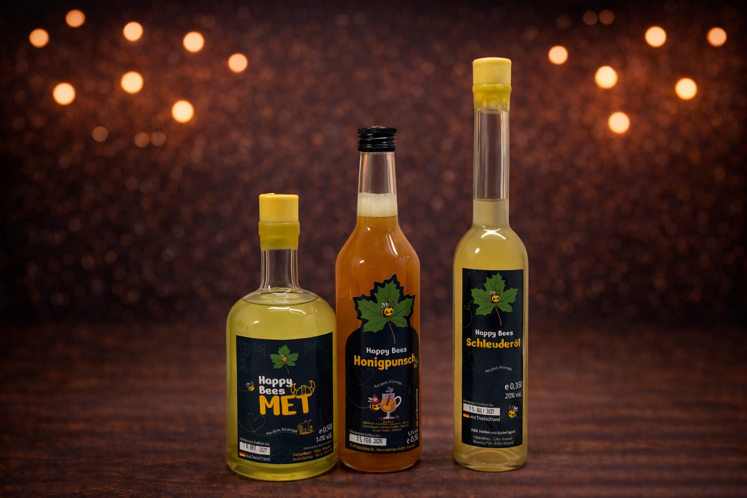 5. HappyBees Honey-Spirits