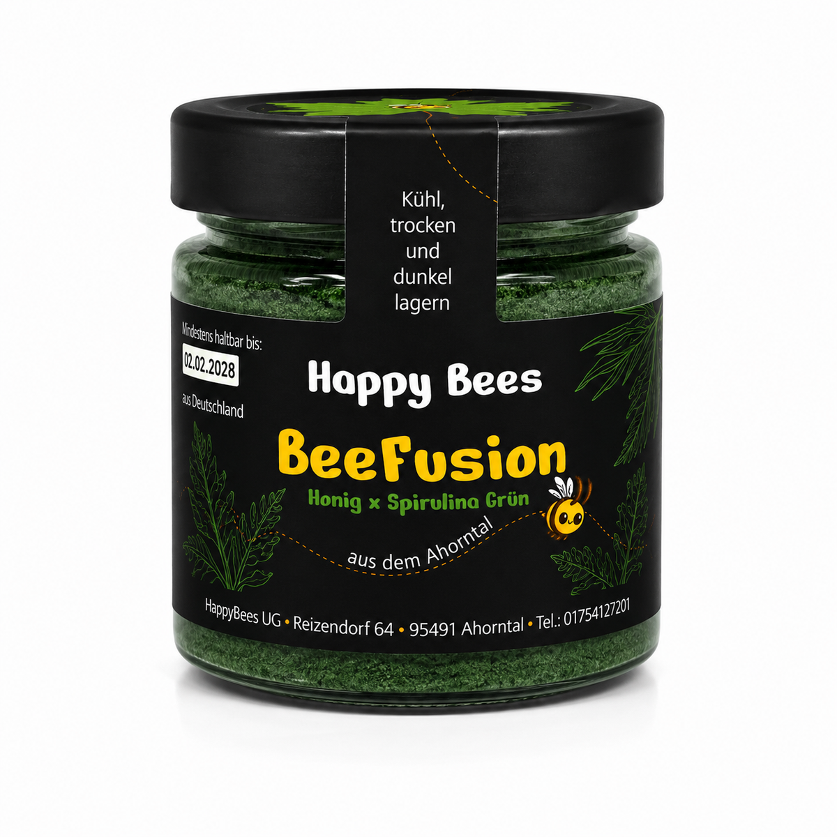 BeeFusion Spirulina Grün