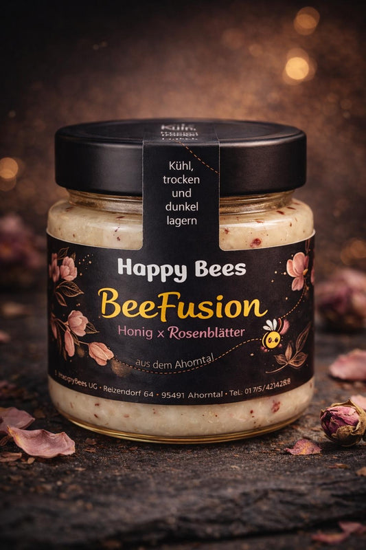 BeeFusion - Honig x Rosenblüten