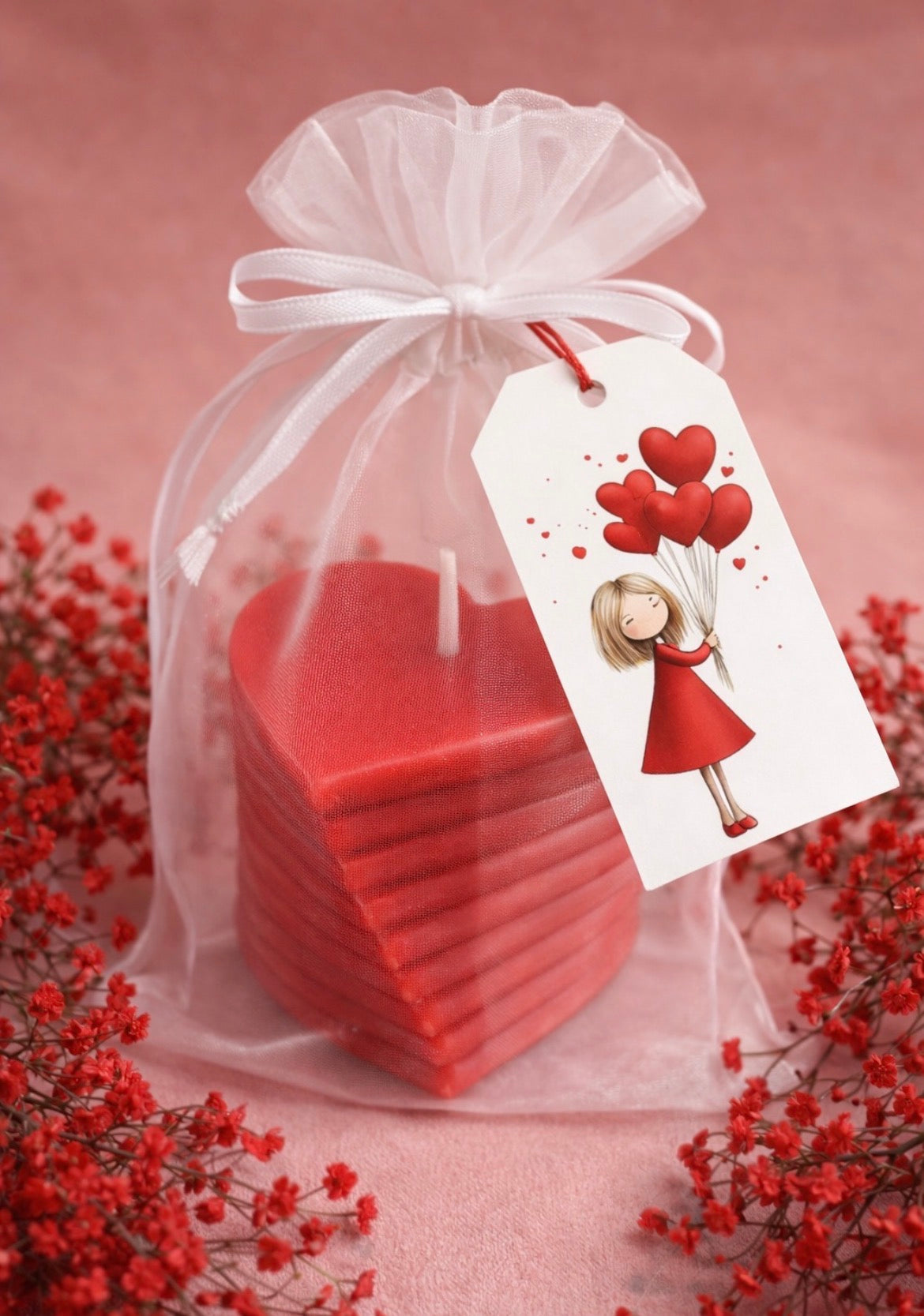 Valentins-Kerze „Liebesgruß“❤️